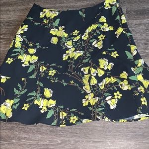 Target - Floral Fit and flare skirt